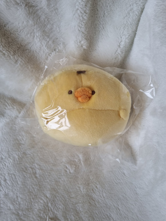 San-X Ponpoko Kyomu Rilakkuma Kiiroitori Small Mochi Plush, 9cm