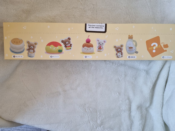 San-X Rilakkuma, Rilakkuma's Favorite Secret Box, 10x plushie set