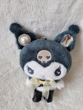 Sanrio Kuromi, French Girl Keychain Plush