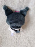 Sanrio Kuromi, French Girl Keychain Plush