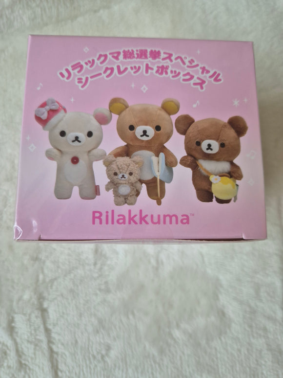 San-X Rilakkuma, Rilakkuma General Election Special Secret Box, 1 x Random Selection