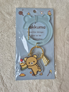 San-X, New Basic Rilakkuma, Rilakkuma Carabiner Keychain