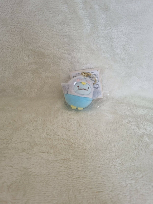 San-X Sumikko Gurashi, Everyone Kotorikko, Bird Theme, Tokage (lizard) Keychain Plush, 6cm