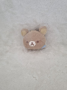 San-X Rilakkuma Snuggling up to you, Rilakkuma, Keychain Plush, 7cm