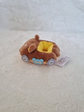 San-X Rilakkuma, Amusement Park, Chairoikoguma Car Tenori Plush, 10cm