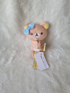 San-X Rilakkuma Niko Niko Happy For You, Rilakkuma Magnet Plush, 7cm