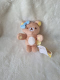 San-X Rilakkuma Niko Niko Happy For You, Rilakkuma Magnet Plush, 7cm