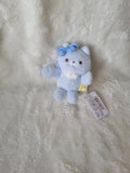 San-X Rilakkuma Niko Niko Happy For You, Aoikookami (Blue Wolf) Magnet Plush, 7cm